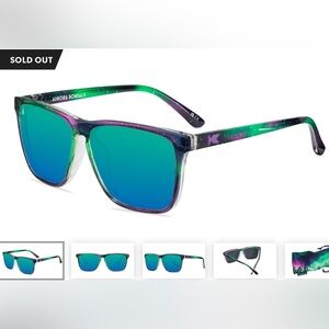 Knockaround Limited Edition: Aurora Borealis sunglasses